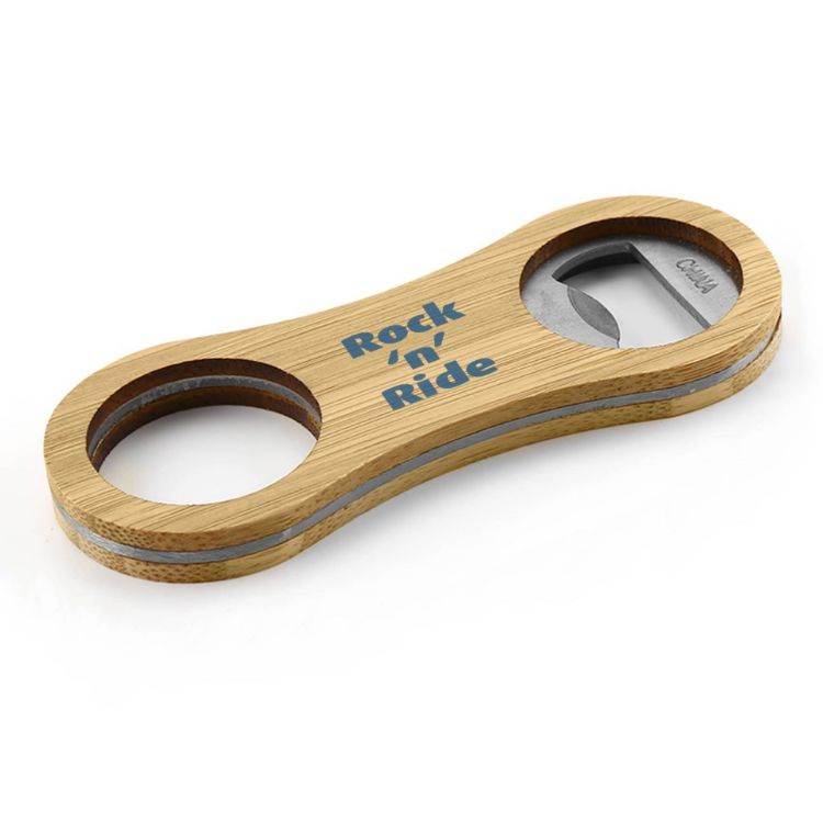 Picture of Intox Bamboo Bottle Opener Key Ring