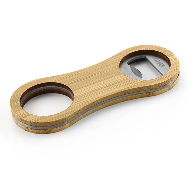 Picture of Intox Bamboo Bottle Opener Key Ring