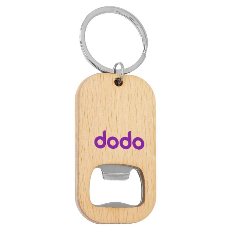 Picture of Bamboo Bar Bottle Opener Key Ring