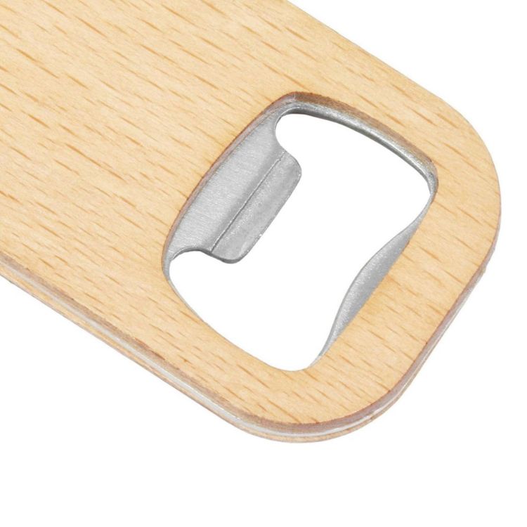 Picture of Bamboo Bar Bottle Opener Key Ring
