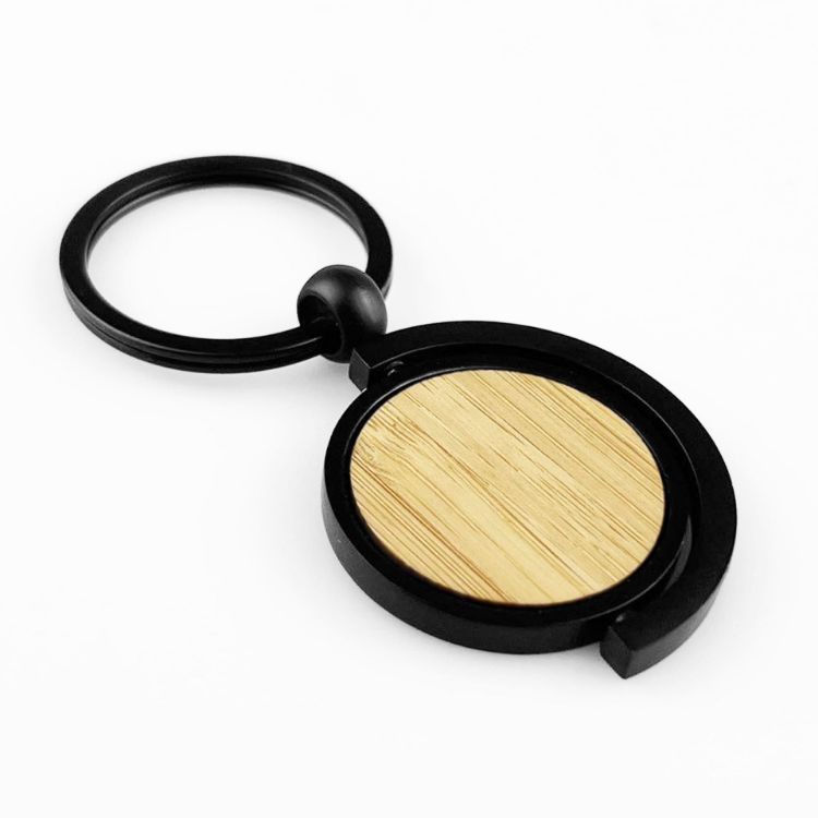 Picture of Thorndon Bamboo Key Ring