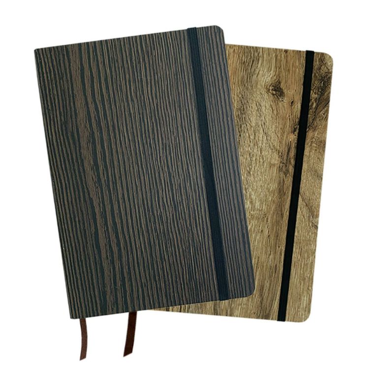 Picture of A5 Wood Look Notebook