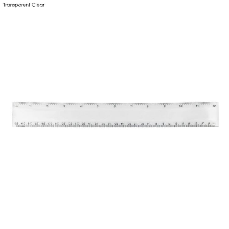 Picture of Plastic Ruler 30cm