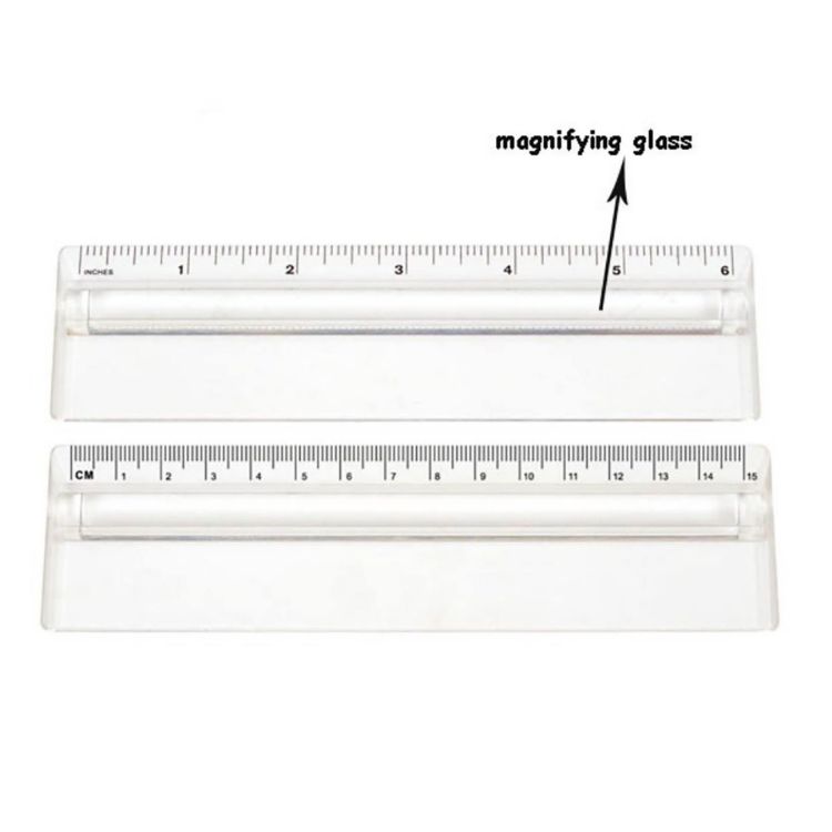 Picture of 15cm Ruler Magnifying
