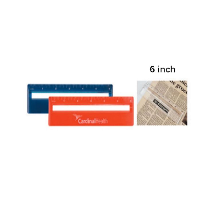 Picture of 15cm Ruler with Colour and Magnifying