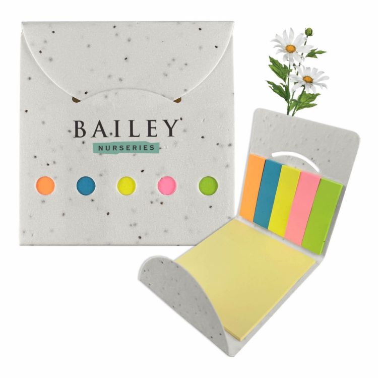 Picture of Daisy Seed Sticky Note Pad