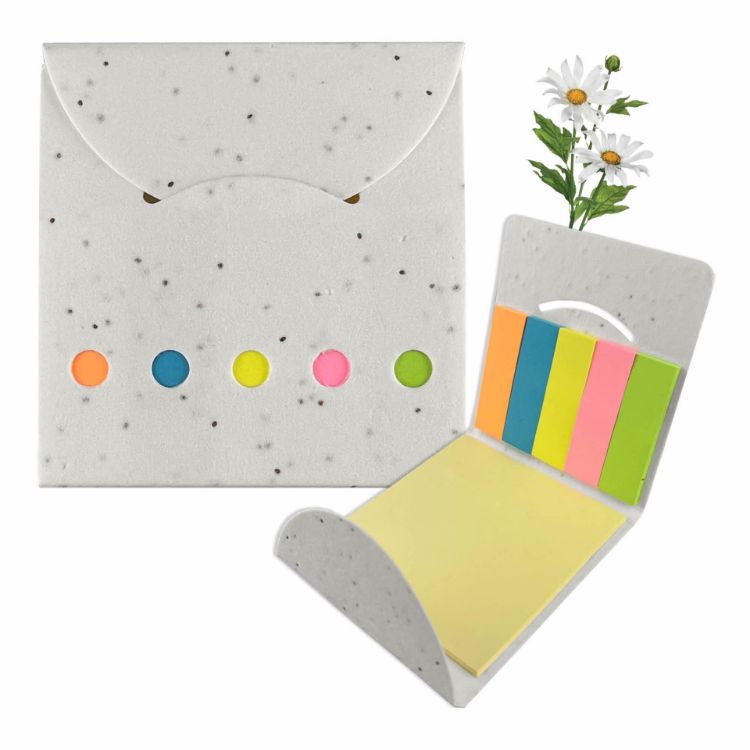 Picture of Daisy Seed Sticky Note Pad