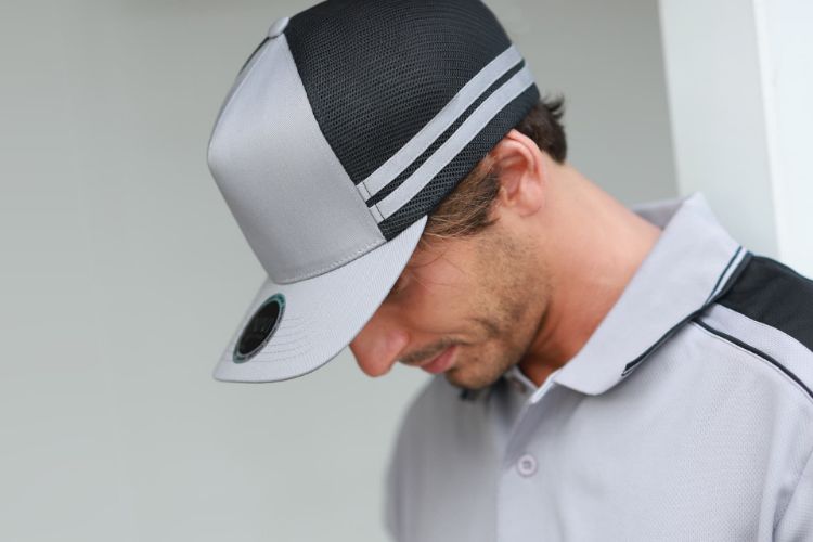 Picture of INIVI SEAMLESS SIDE AND BACK PANEL POLYCOTTON/MESH - SNAPBACK