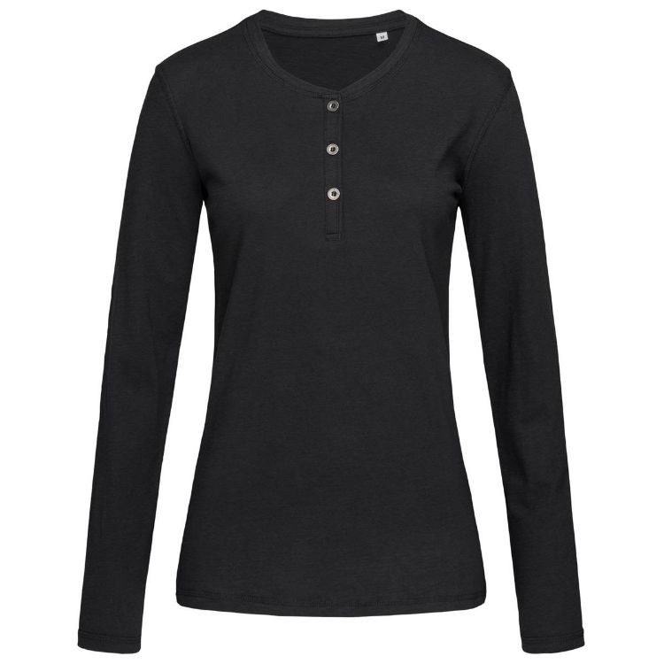 Picture of Women's Sharon Henley Long Sleeve