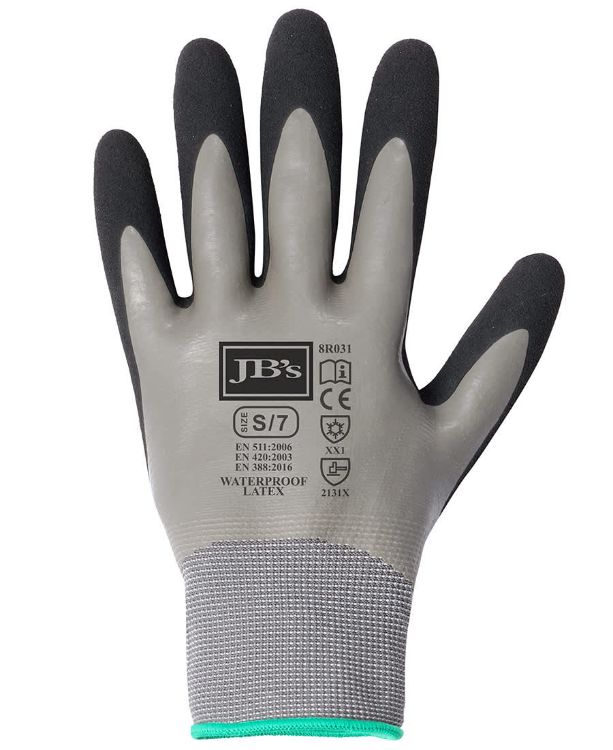 Picture of JB's Waterproof Double Latex Coated Glove (5 pack)