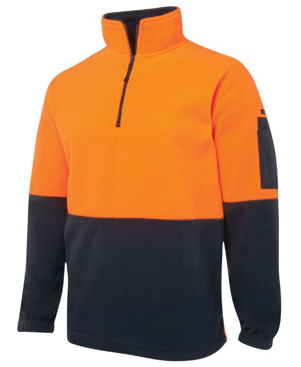 Picture of JB'S HI VIS LADIES 1-2 ZIP POLAR