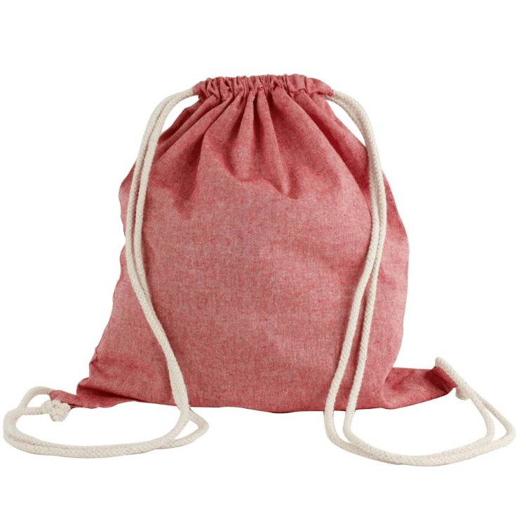 Picture of Melange Custom Dyed Drawstring Bag