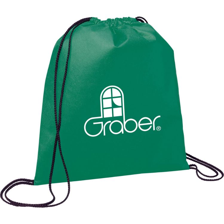 Picture of Evergreen Non-Woven Drawstring Sportpack