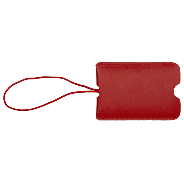 Picture of Pull-Apart Leather Luggage Tag