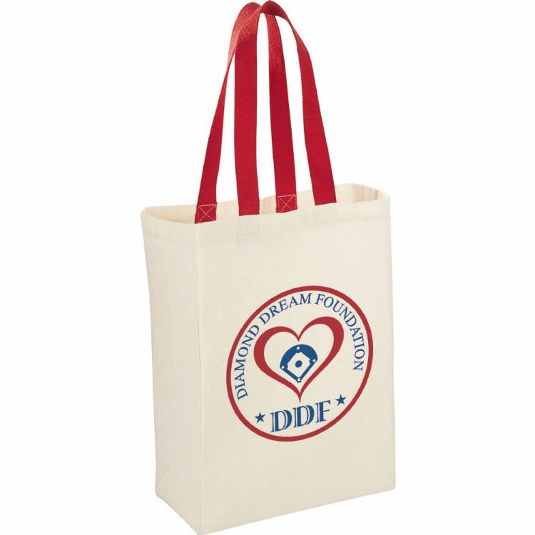 Picture of Natural Cotton Grocery Tote 12L