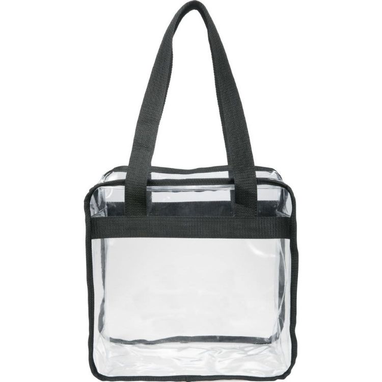 Picture of Game Day Clear Zippered Safety Tote 15L