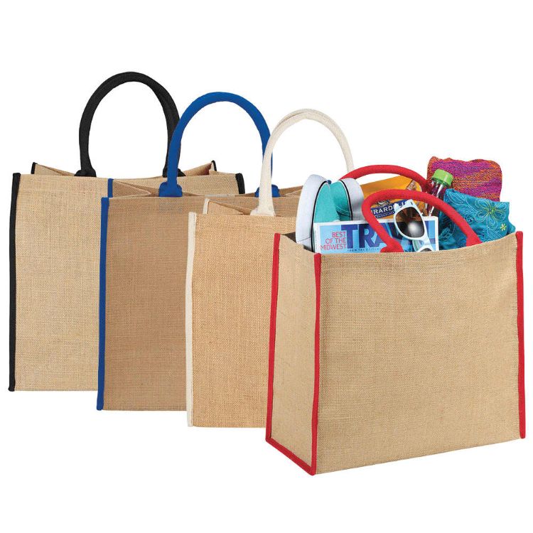 Picture of Large Jute Tote 28L