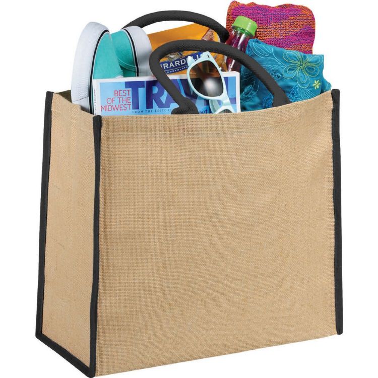 Picture of Large Jute Tote 29L