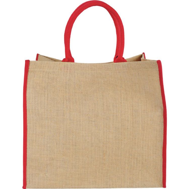 Picture of Large Jute Tote 29L