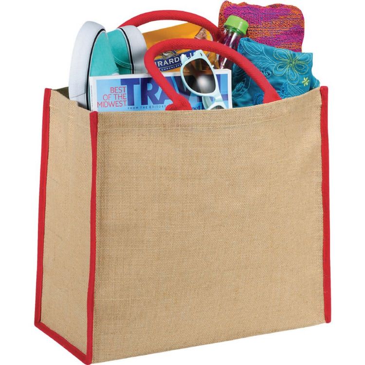 Picture of Large Jute Tote 29L