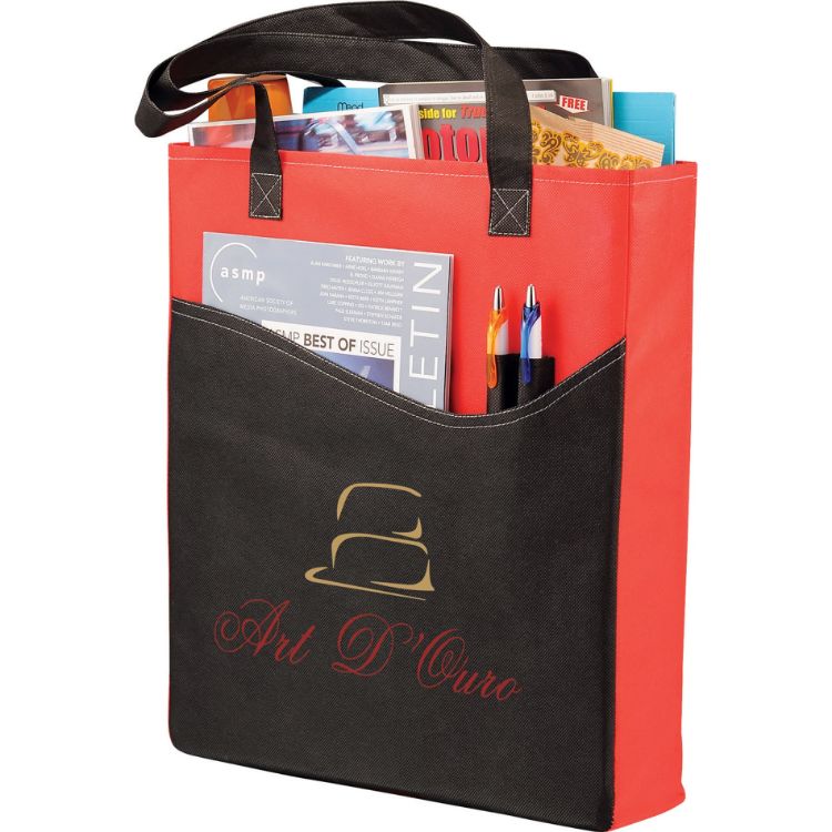 Picture of Rivers Pocket Non-Woven Convention Tote