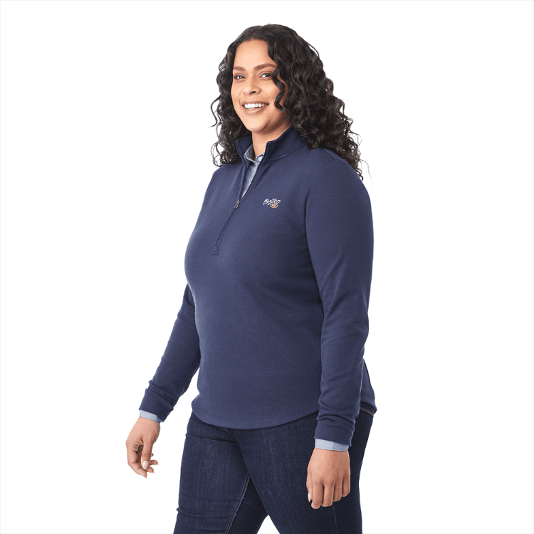 Picture of Rigi Eco Knit Quarter Zip - Womens