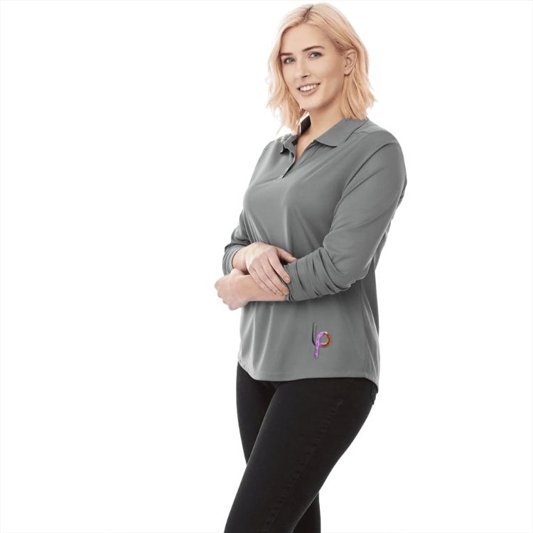 Picture of Mori Long Sleeve Polo - Womens