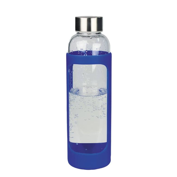 Picture of Glass Bottle with Silicone Cover 500ml