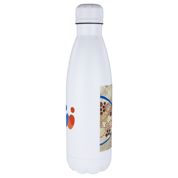 Picture of Copper Vacuum Insulated Bottle with Rotary Digital Print - 500ml