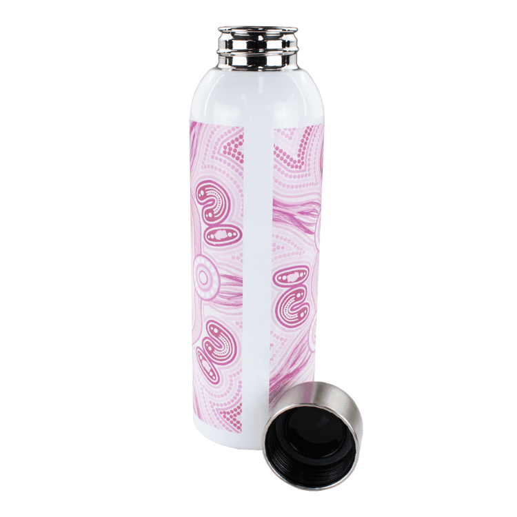 Picture of Guzzle Stainless Sports Bottle with Rotary Digital Print - 800ml