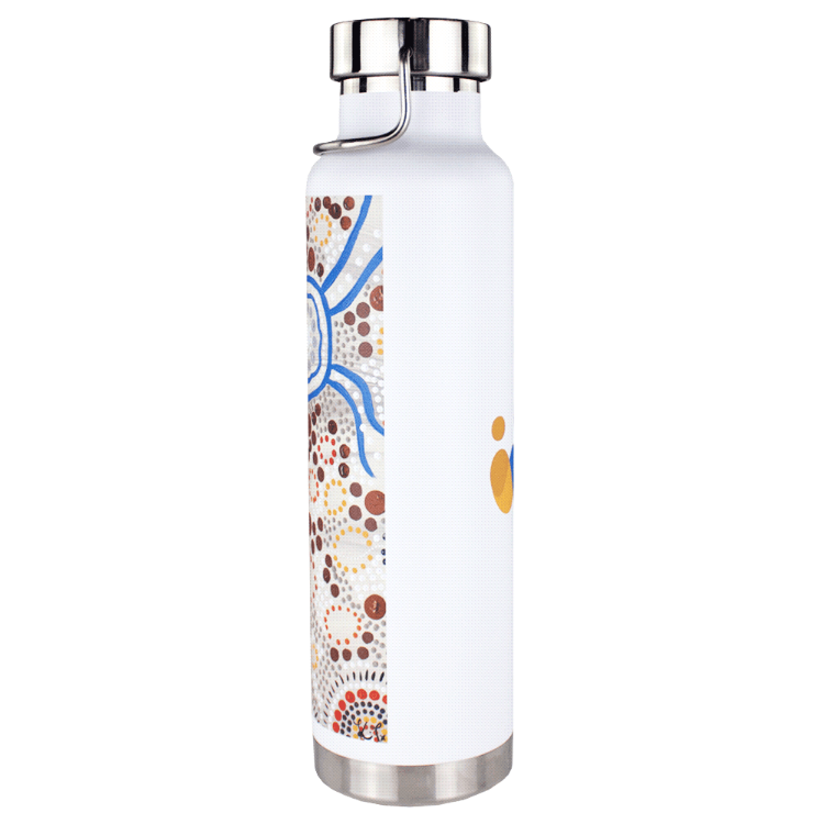 Picture of Darani Recycled SS Thor Copper Vacuum Insulated Bottle 650ml