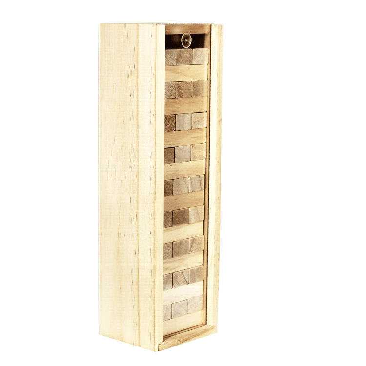 Picture of Tumbling Tower Wood Block Stacking Game