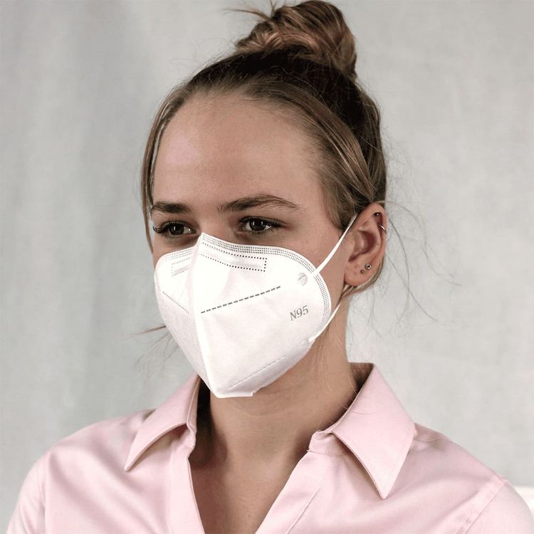 Picture of N95 Respirator Face Mask