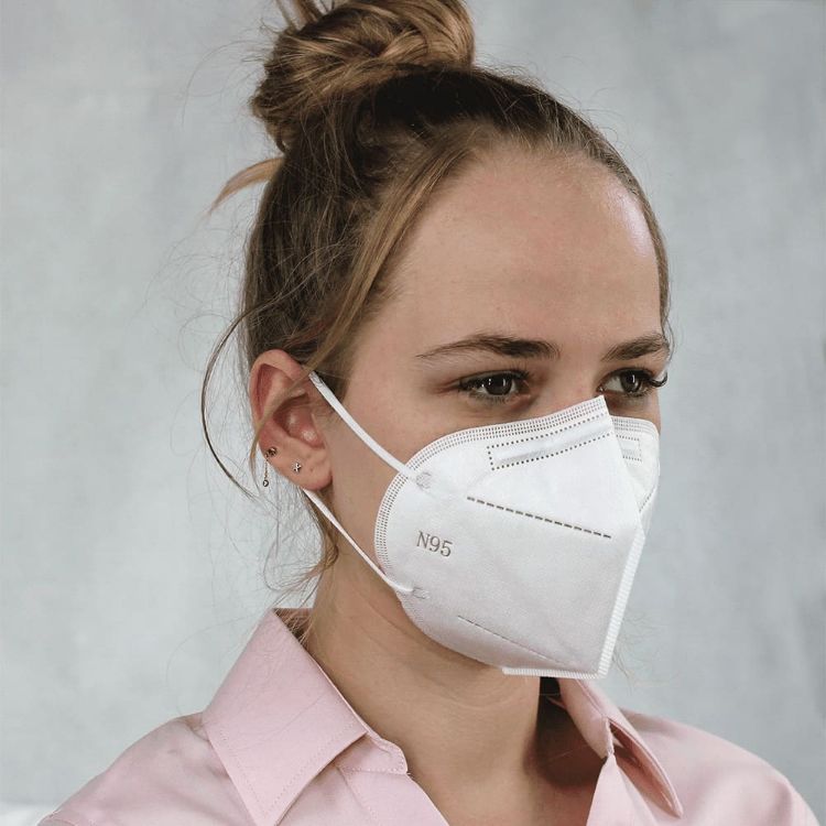 Picture of N95 Respirator Face Mask