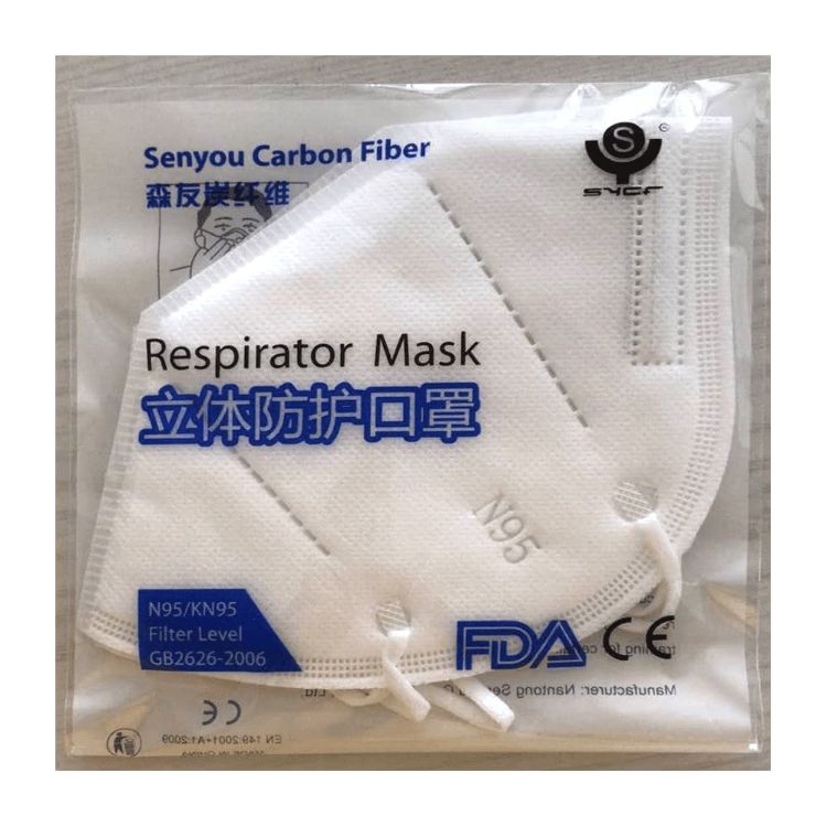 Picture of N95 Respirator Face Mask