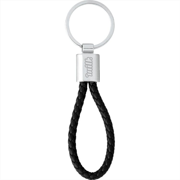 Picture of Vegan Leather Twist Key Ring