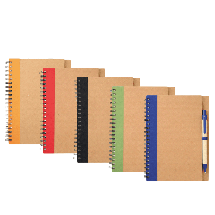 Picture of The Eco Spiral Notebook with Pen