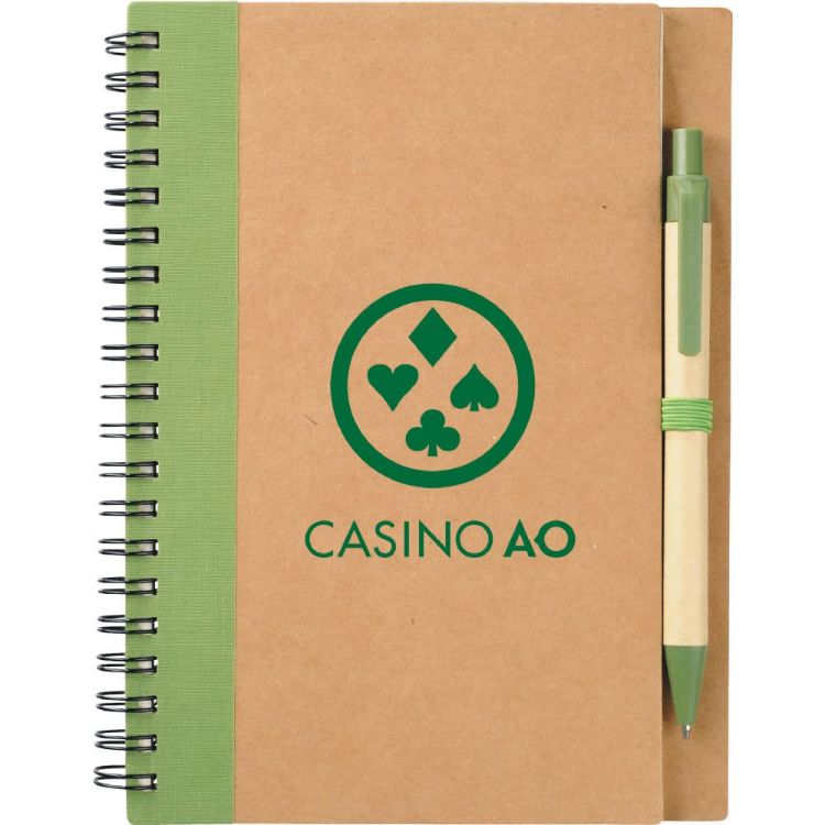 Picture of The Eco Spiral Notebook with Pen