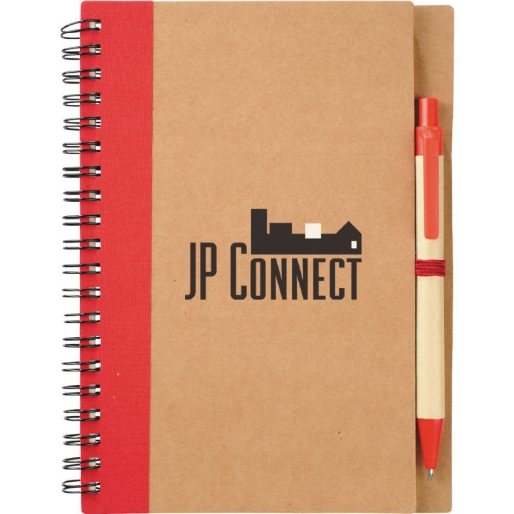 Picture of The Eco Spiral Notebook with Pen