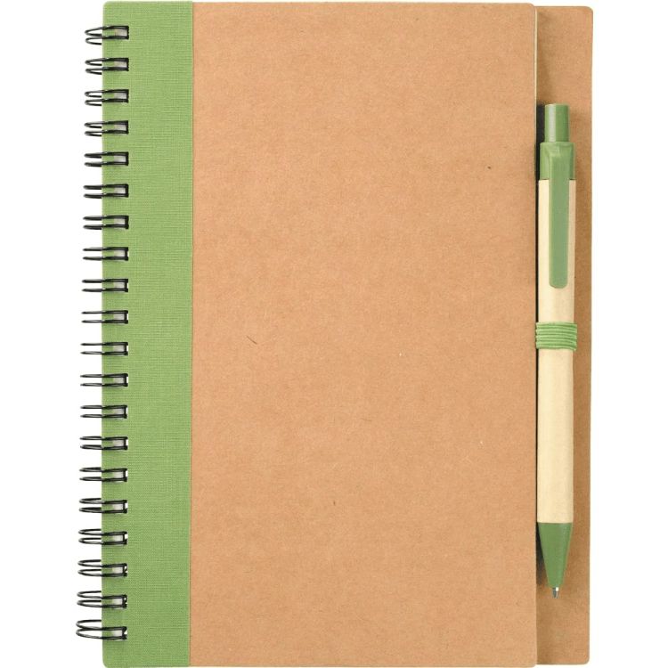 Picture of The Eco Spiral Notebook with Pen