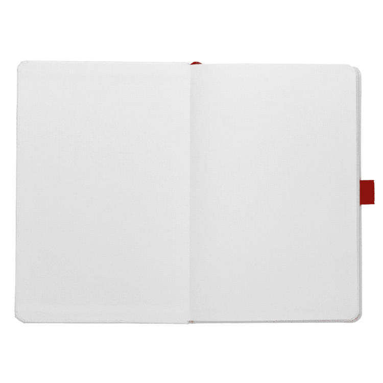 Picture of Nova White Bound JournalBook with Coloured Accents