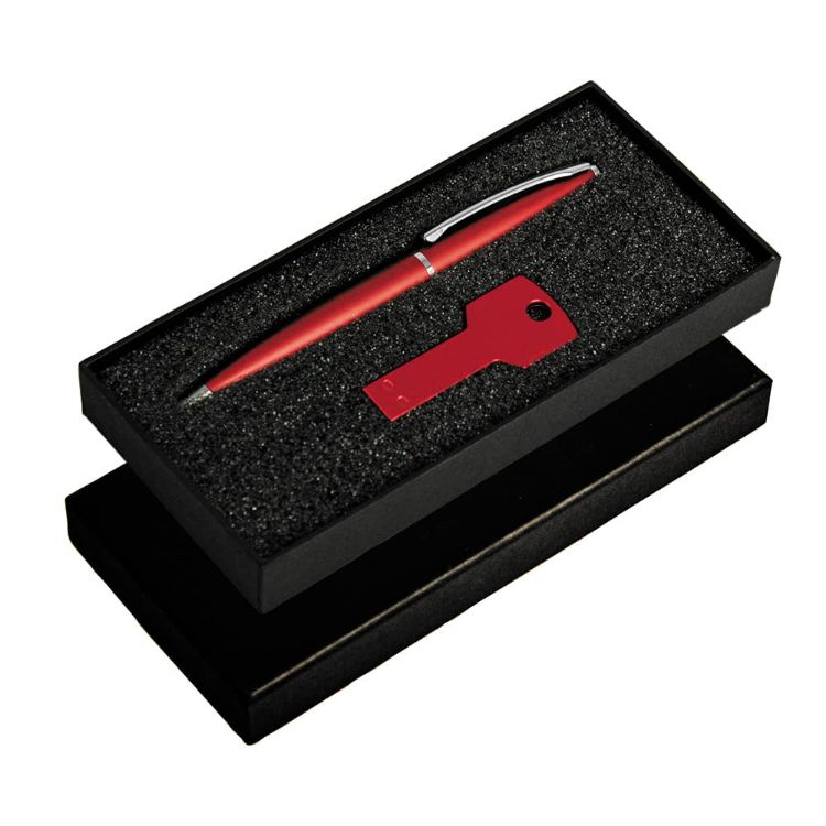 Picture of Gift Set with USB8011 Key USB & 627 Grobisen Pen