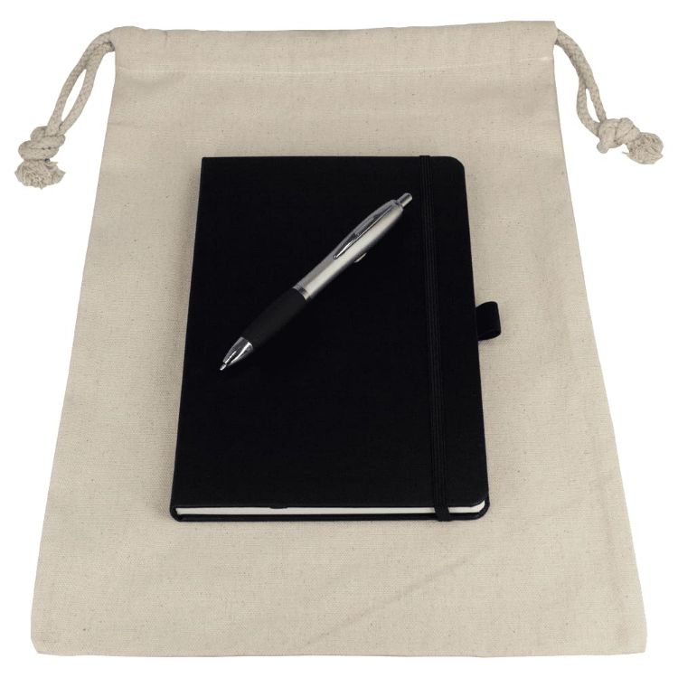 Picture of Gift Set - Drawstring Bag + JournalBook + Pen