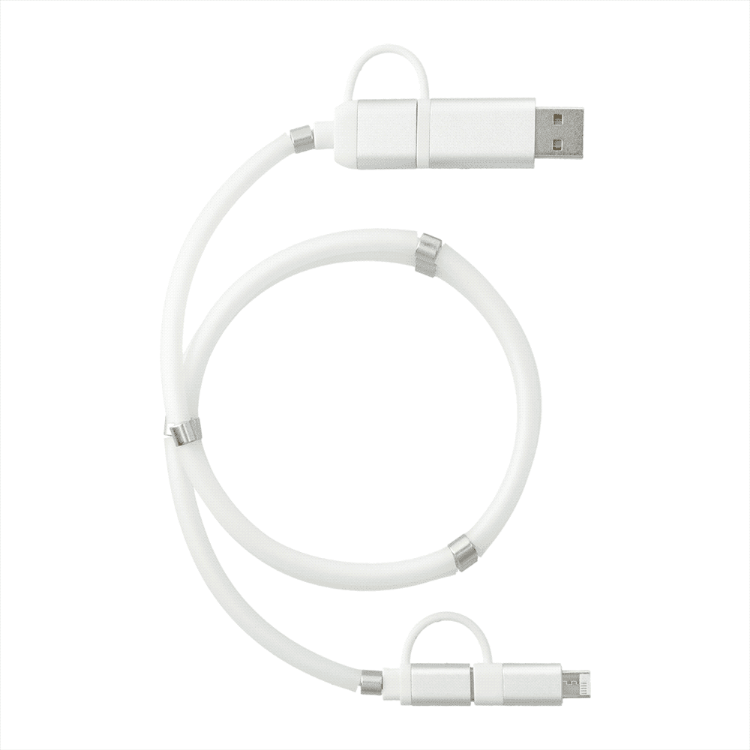 Picture of Whirl 5-in-1 Charging Cable with Magnetic Wrap