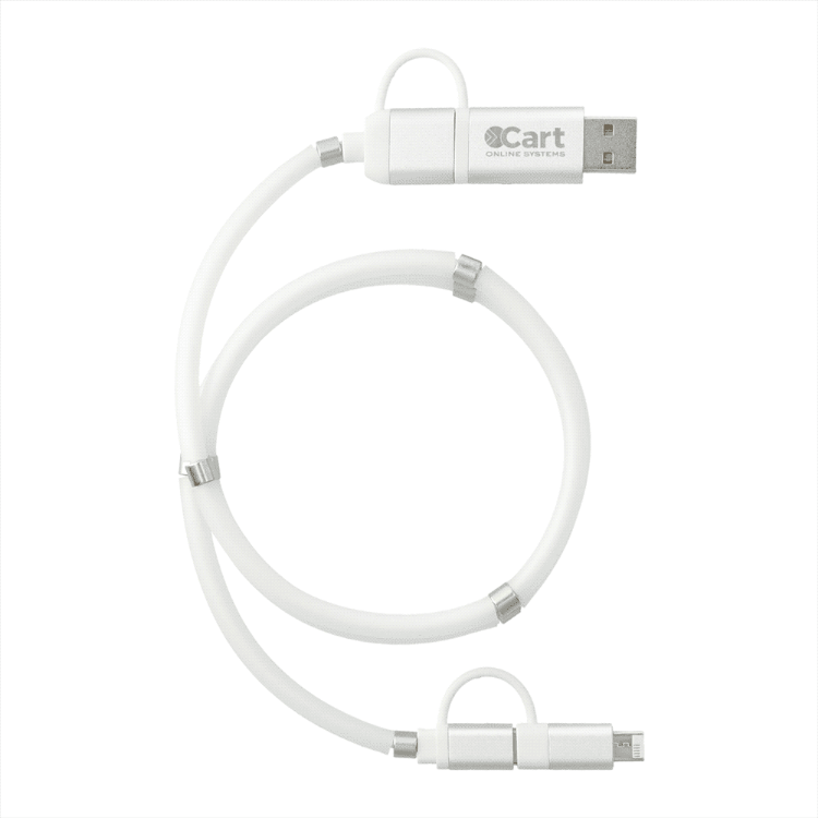 Picture of Whirl 5-in-1 Charging Cable with Magnetic Wrap