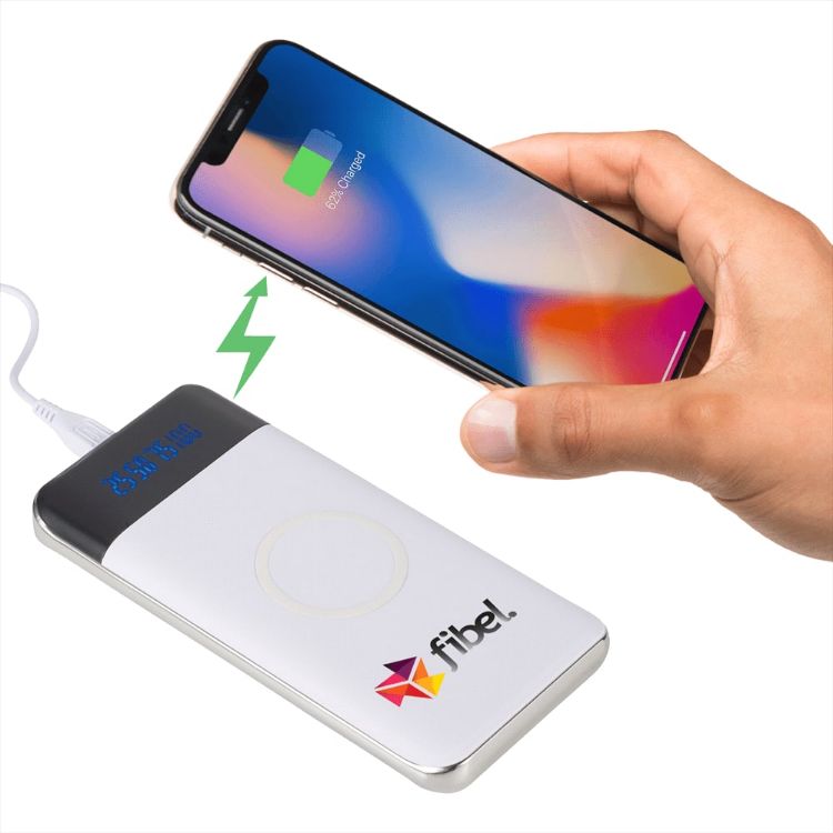 Picture of Constant 10000 mAh Wireless Power Bank w/Display