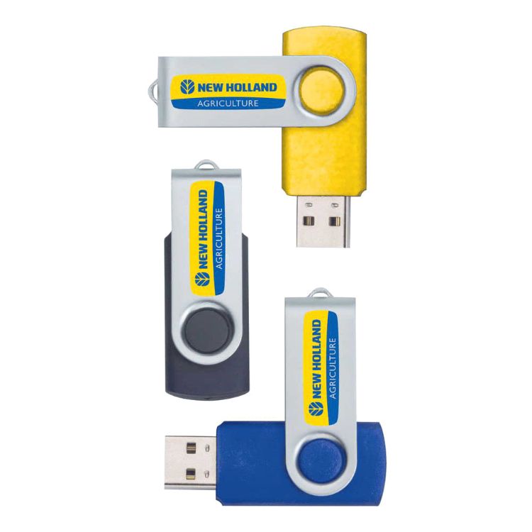 Picture of Rotate USB Flash Drive - Factory Direct Indent Pricing