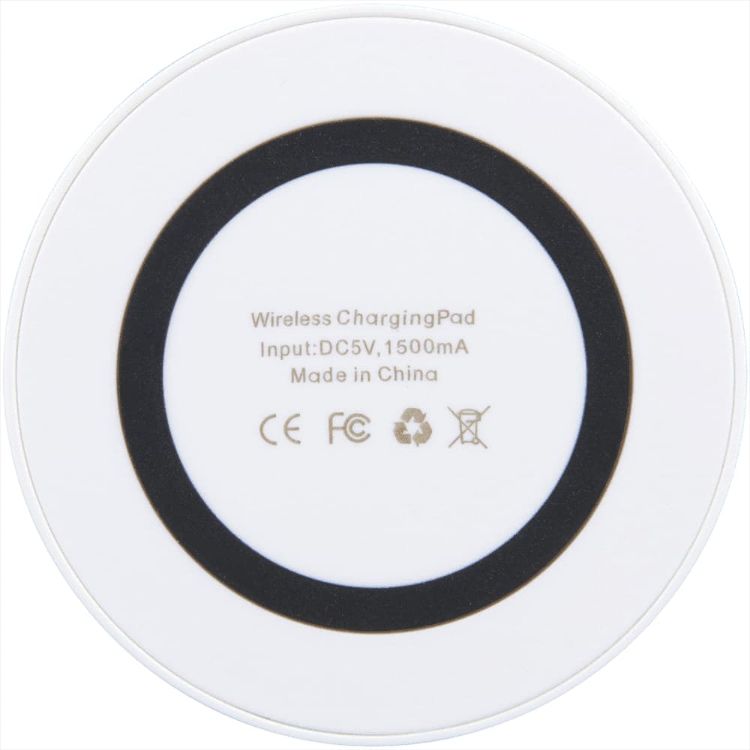 Picture of Freal Wireless Charging Pad, White/Solid Black