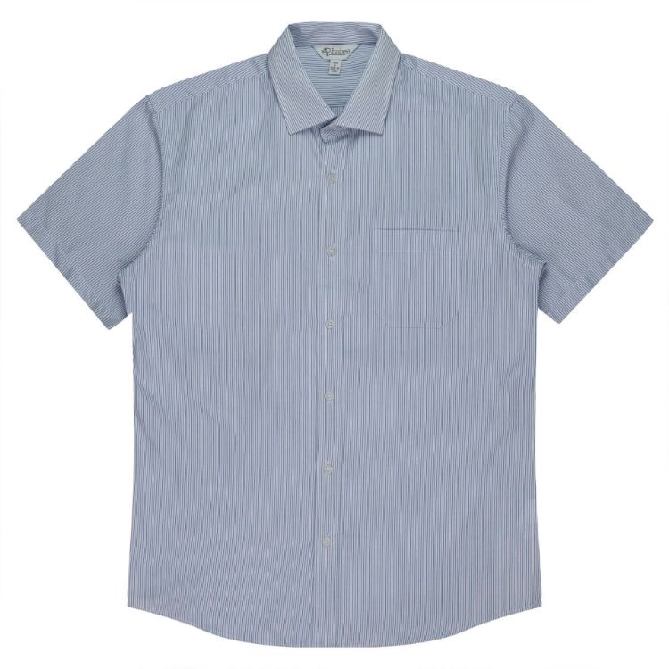 Picture of HENLEY MENS SHIRT SHORT SLEEVE