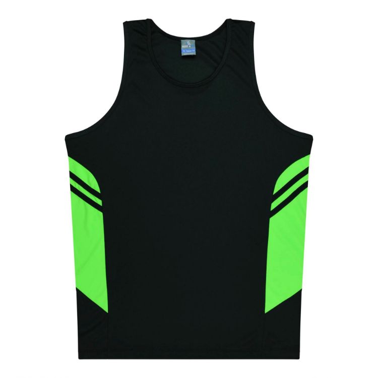 Picture of TASMAN MENS SINGLETS